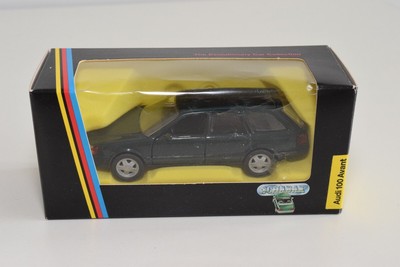 GG 1:43 SCHABAK 1055 AUDI 100 AVANT DARK GREEN MINT BOXED RARE SELTEN