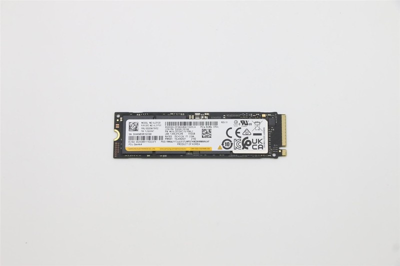 Lenovo Thinkpad P16s GÃ©NÃ©Ration 2 X13 4 Disque Dur Ssd 512gb 5ss0v26488