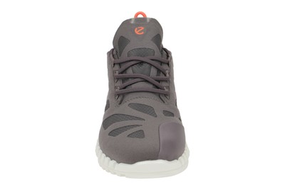 ECCO ECCO SCHUHE ZIPFLEX GRAU DAMENSCHUHE SPORTLICHE SCHNÜR-HALBSCHUHE 80385360091