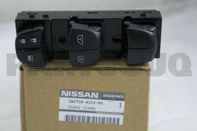 254013TA4A Genuine Nissan Switch Assy-Power Window Main