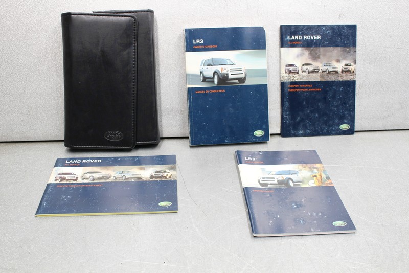 2006 LAND ROVER LR3 OWNERS MANUAL SET HANDBOOK 06 w/CASE OEM | eBay