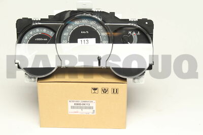 838000K113 Genuine Toyota METER ASSY, COMBINATION 83800