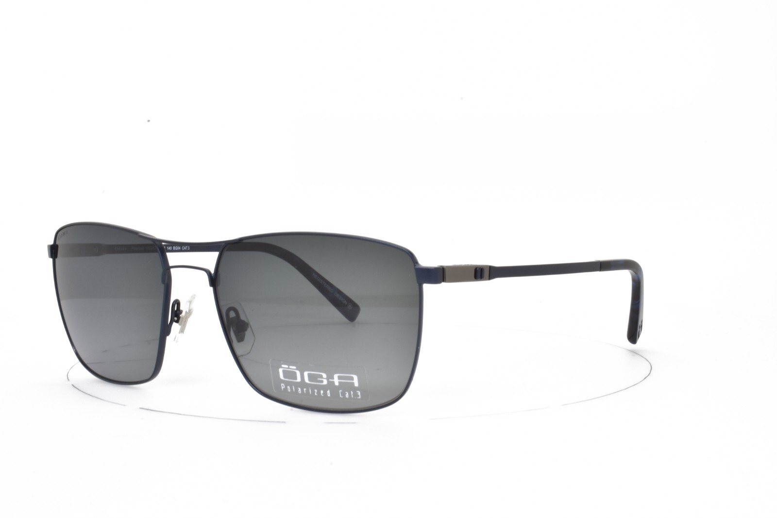 OGA MOREL France SUNGLASSES Blue frame Polarized 10028O BG04 58-17