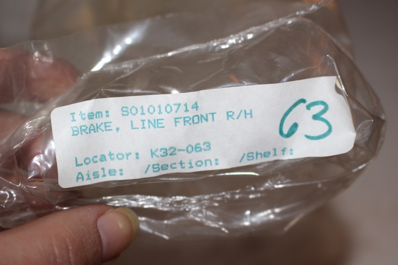 1998 1999 KAWASAKI NINJA ZX600 RIGHT FRONT BRAKE LINE HOSE