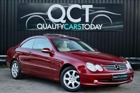 2004 Mercedes CLK 200 Kompressor Coupe Automatic *Amber Red + Sahara Beige*