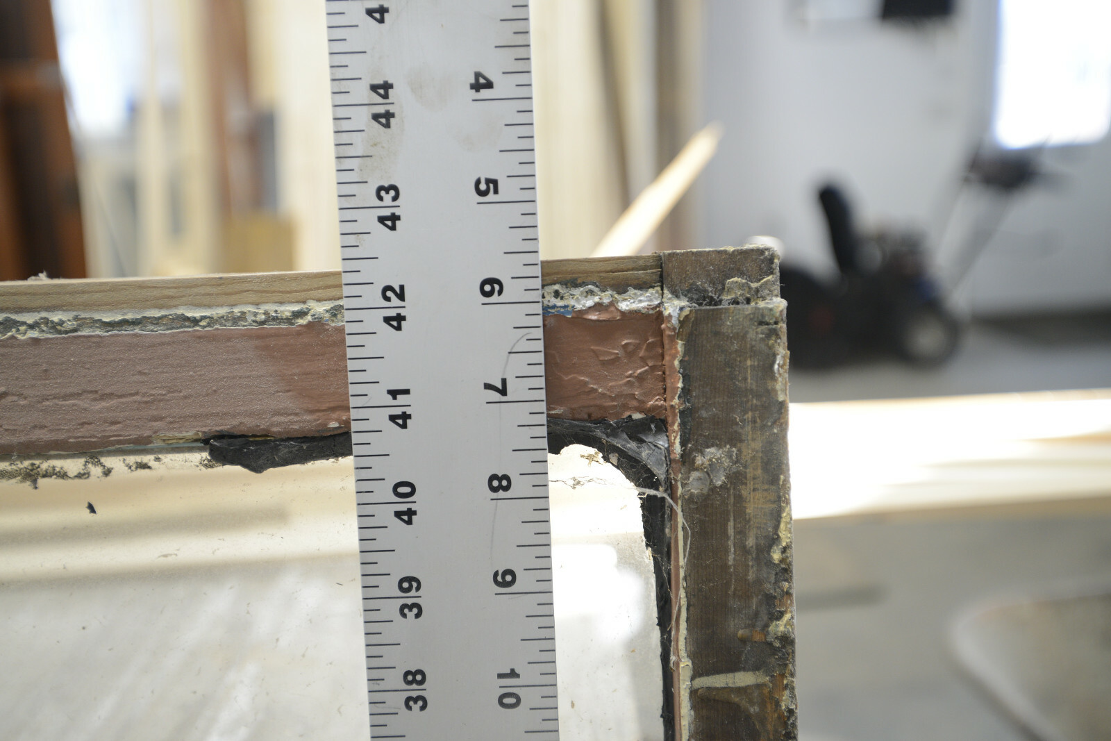 Antique Glass Bay Window 44 x 42