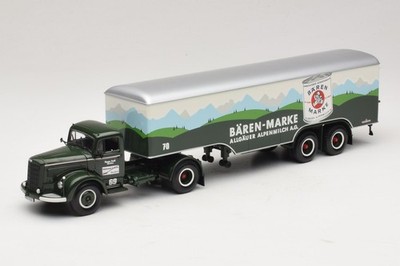 Mercedes LS315 Koffersattelzug Bärenmarke Minichamps 1:43 | 499034780