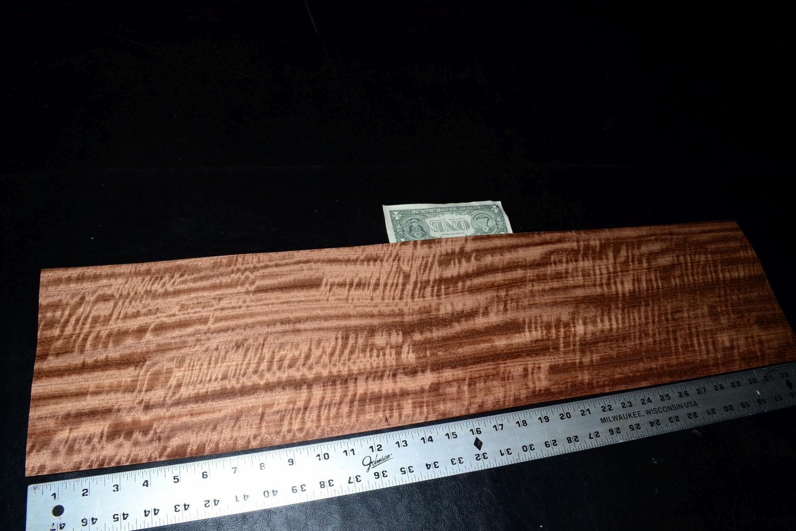 Etimoe Raw Wood Veneer Sheets  8 x 34 inches 1/42nd                   F8636-15