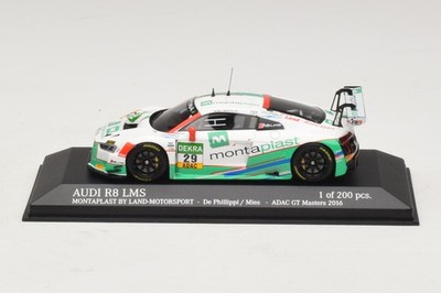 Audi R8 LMS Montaplast #29 De Phillippi Mies ADAC GT Masters 2016 1:43