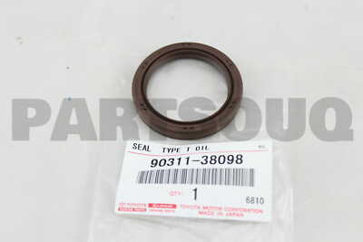 9031138098 Genuine Toyota SEAL, OIL(FOR TIMING GEAR CASE OR