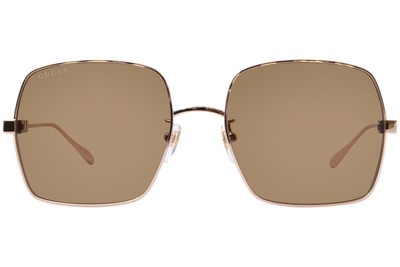 GUCCI GUCCI GG1434S-002 GOLD SUNGLASSES