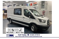 2020 Ford Transit T350 LEADER 2.0CDI ECOBLUE 130PS FWD LWB 7 SEAT WELFARE VAN C/
