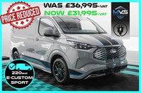 2024 Ford Transit Custom 320 65kWh Sport Electric SWB 220bhp AUTO - Grey Matter 