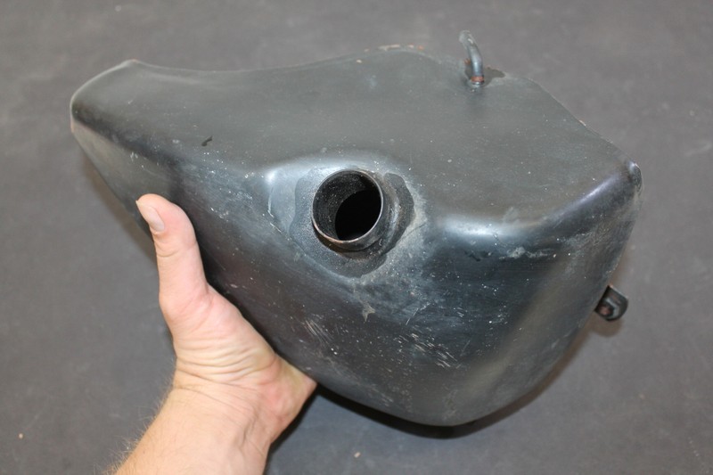 Oem Harley Davidson black sportster oil tank 9800 eBay