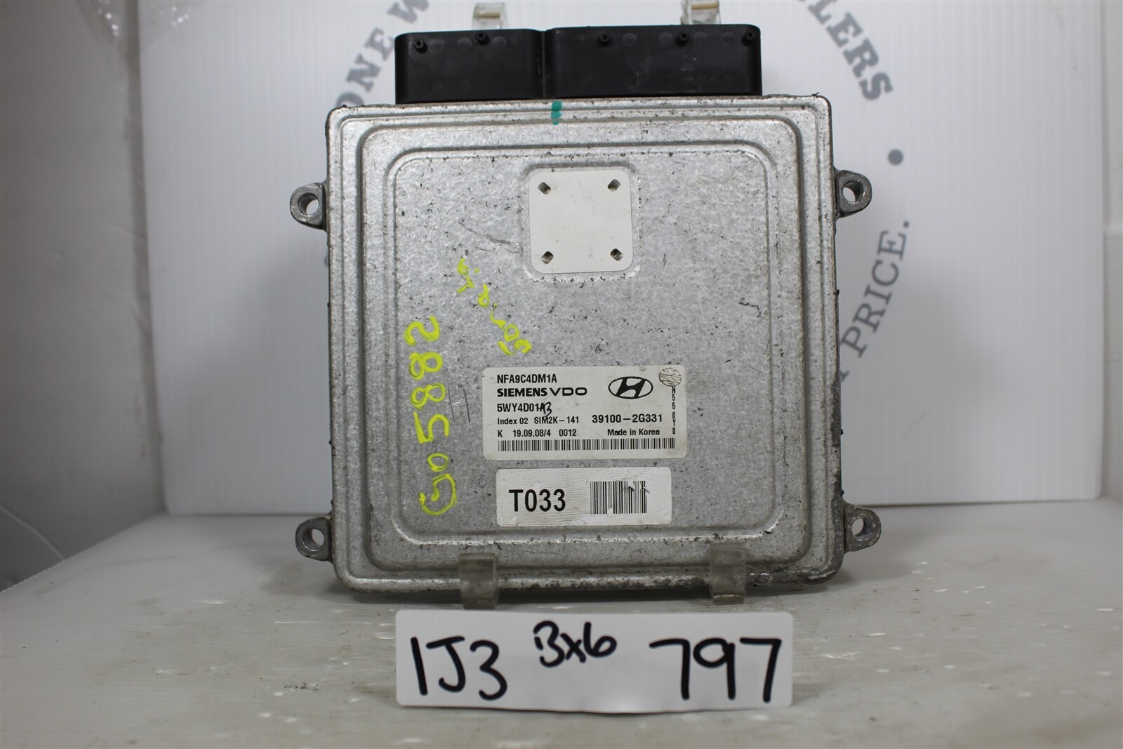 391002G331 Hyundai Sonata 2009-10 AT Engine Control Unit ECU