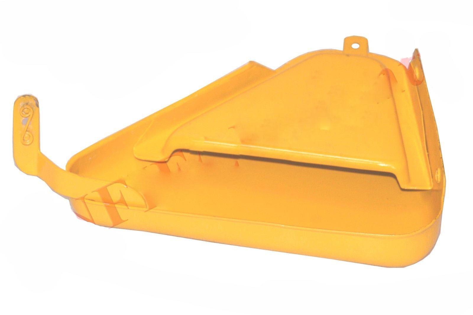 For Norton Commando 750 Tool Box Oil Tank Side Panel Steel Yellow Painted  