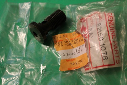 はる NOS Kawasaki OEM Bolt 1988-1990 ZX1000 1990-1999 ZX1100 92150-1078