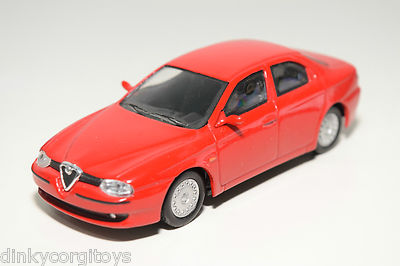 REVELL METAL ALFA ROMEO 156 RED NEAR MINT CONDITION