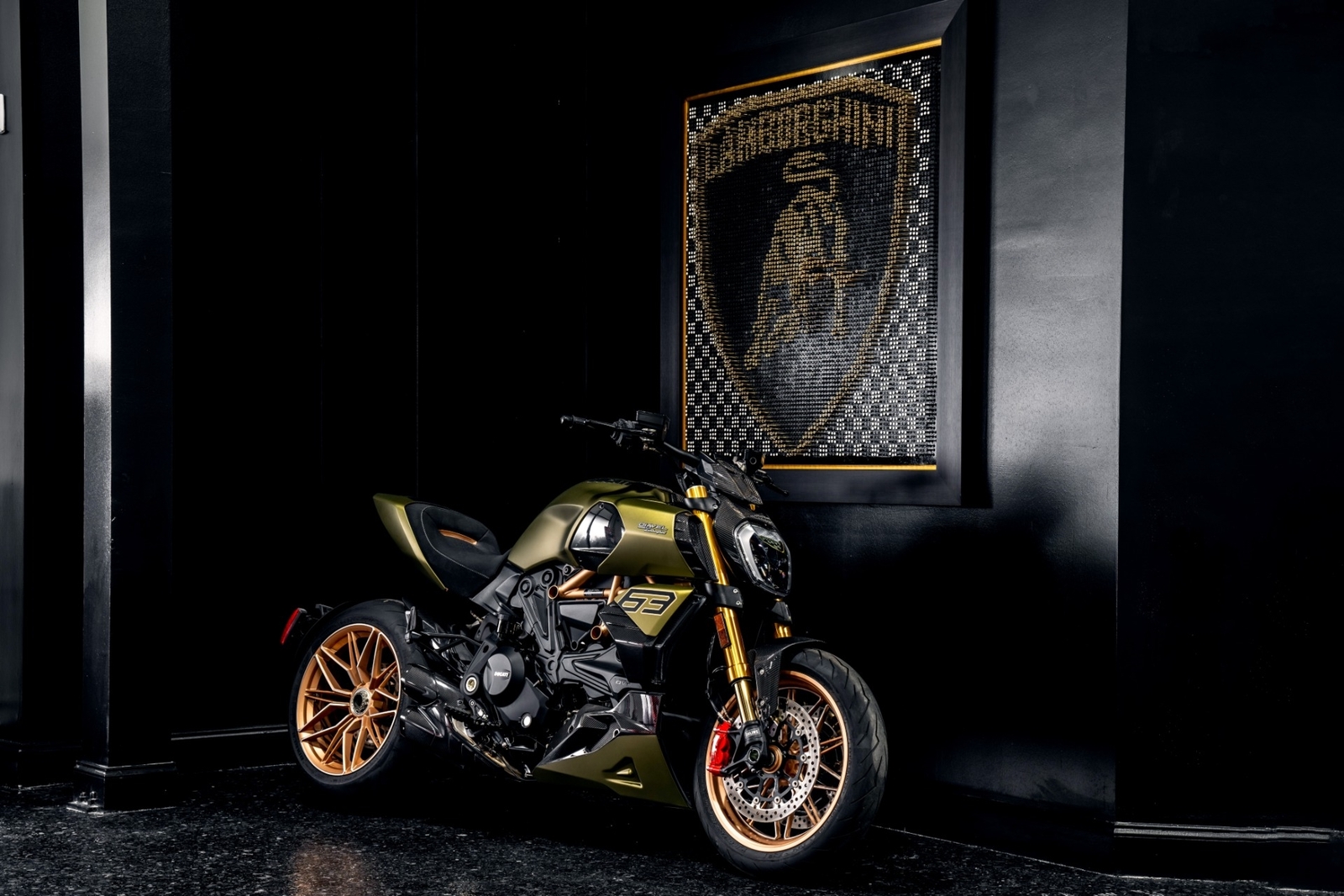 Owner Gea Green Diavel 1260 S Lamborghini One of Only 630 Produced