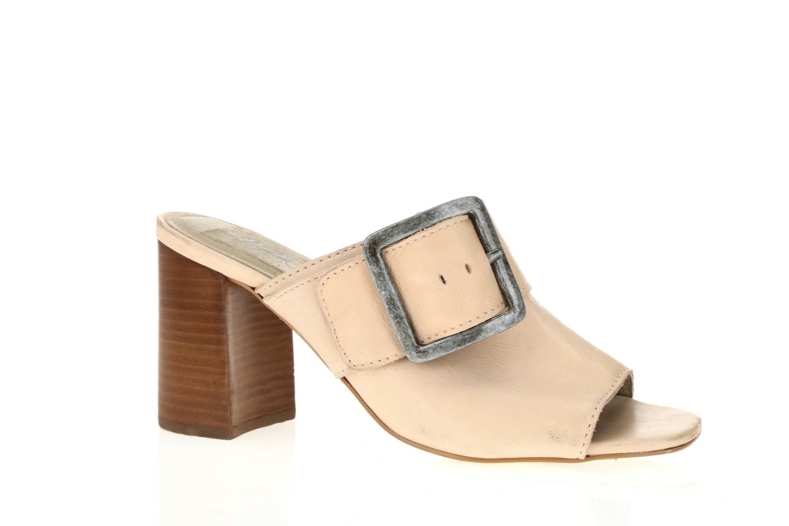 Matisse 246007 Womens Beatrice Leather Open Toe Sandals Beige Size 7.5 Medium