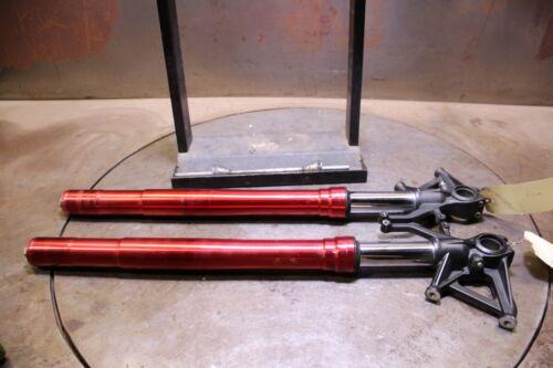 07-08 Kawasaki Ninja Zx6r Zx-6r Pair Front Forks Straight | eBay 07-08 Kawasaki Ninja Zx6r Zx-6r Pair Front Forks Straight | eBay
