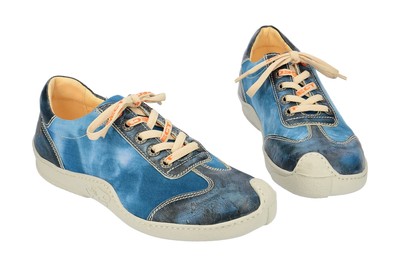 EJECT EJECT SKAT HERRENSCHUHE - SNEAKERS - HALBSCHUHE BLAU FREIZEIT NEU