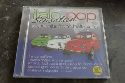 ITALO POP SENSATION - SUPERHITS FROM BELLA ITALIA    ZYX  / RARE 2 CD / SEALED