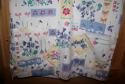 Angelica  SCRUB TOP  size Small   FANCY  CUTE  Floral Print   Made USA   LOT6101