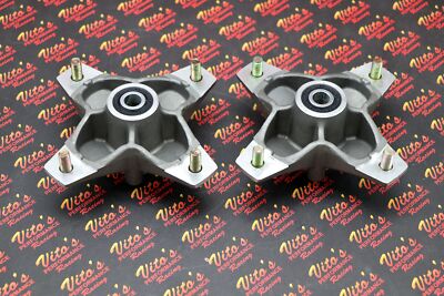 2 x NEW front hubs + studs seals bearings Yamaha Raptor 700 660 YFZ450 YFZ450r