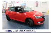 2019 Skoda Fabia MONTE CARLO 1.0TSI 110PS 5 DOOR HATCHBACK (EURO 6). -----------