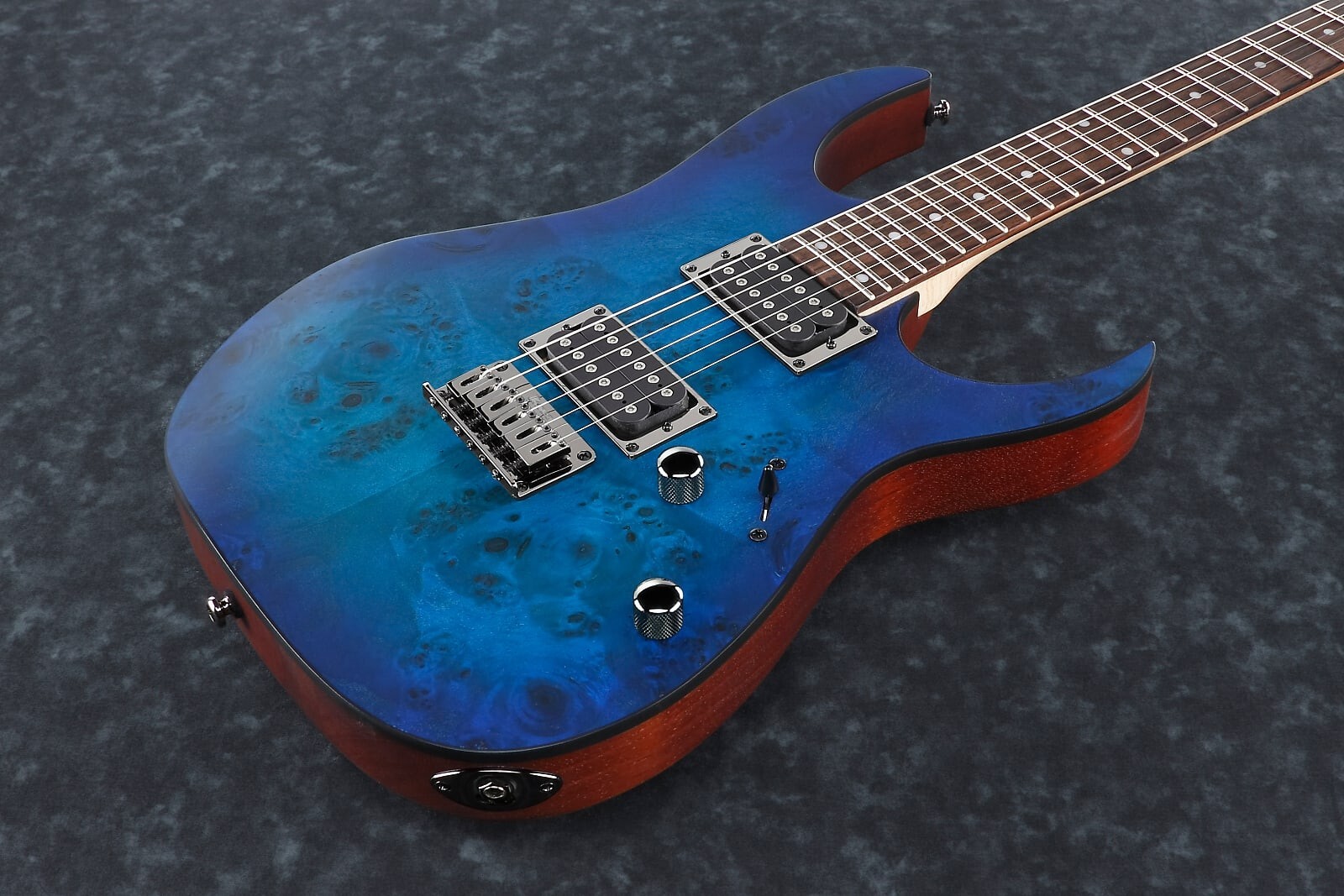 Ibanez RG421PB‐SBF Ibanez RG421PB - Sapphire Blue Flat | Sweetwater
