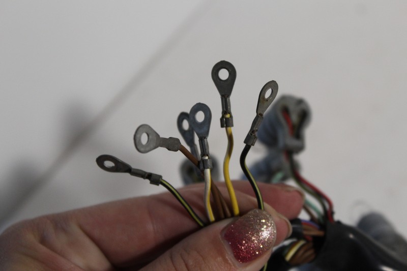 KAWASAKI NINJA ZX900 PILOT GAUGE INDICATOR WIRE HARNESS (TOIW144