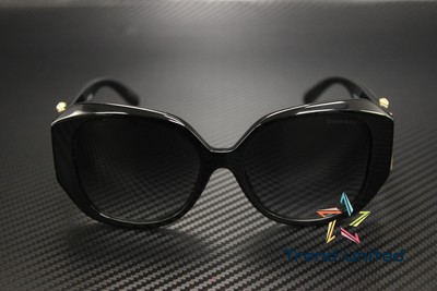 Pre-owned Tiffany & Co Tiffany Tf4207b 80013c Black Grey Gradient 55 Mm Women's Sunglasses