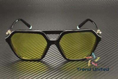 Pre-owned Tiffany & Co . Tf4198 800185 Black Yellow 58 Mm Women's Sunglasses