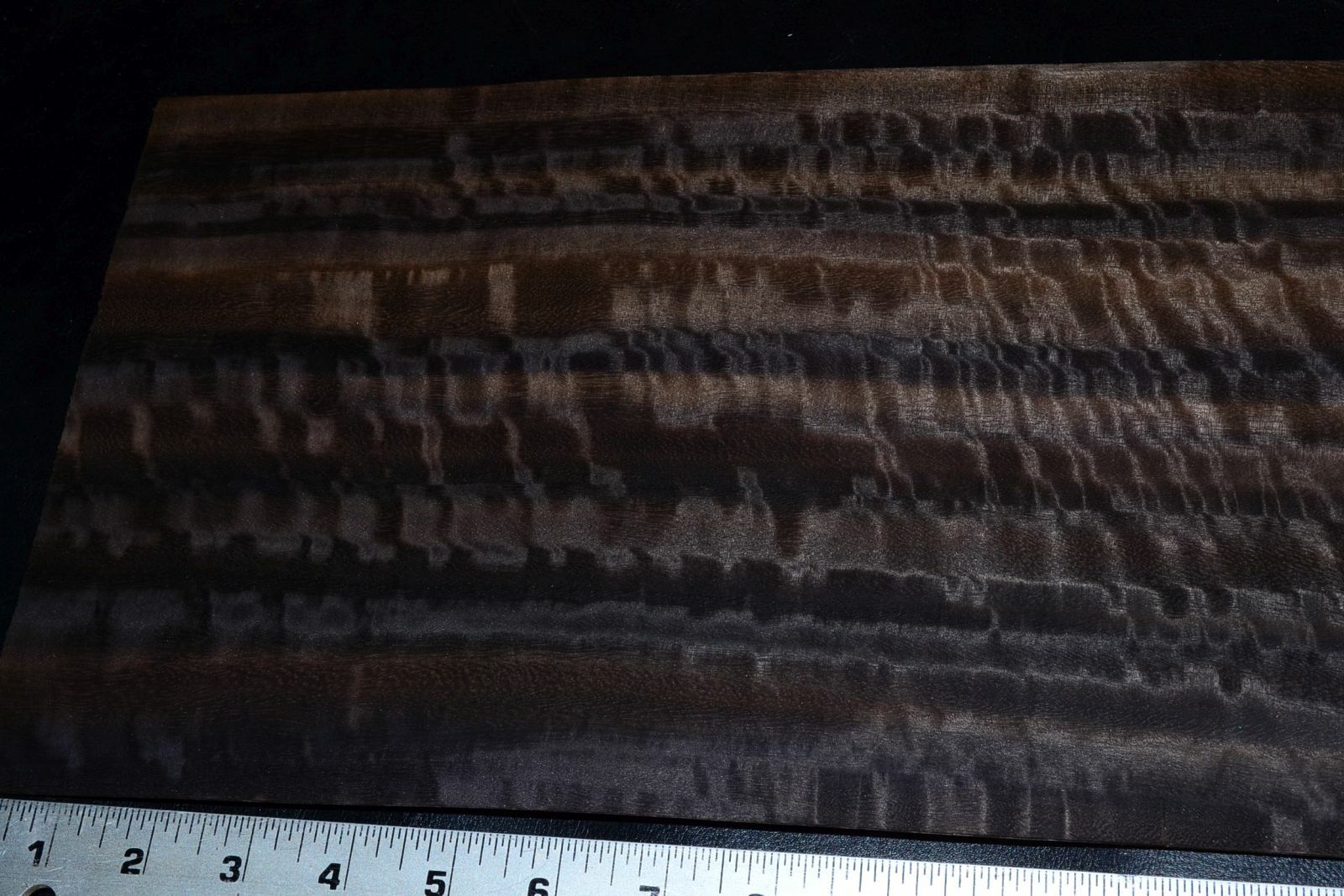 Fumed Eucalyptus Raw Wood Veneer 8.5 x 42 inches            F8636-34