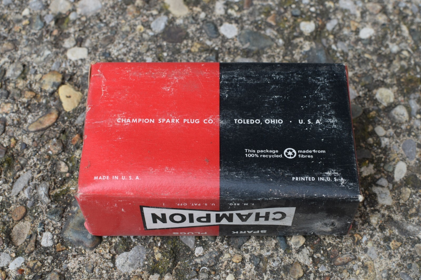 Vintage Champion Spark Plugs UD-16 10 Plugs New In Original Box NOS