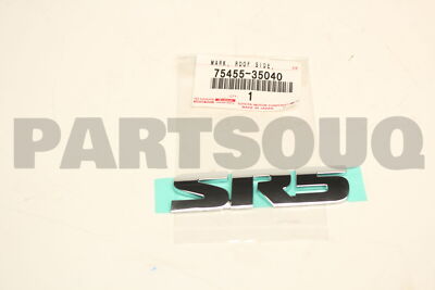 7545535040 Genuine Toyota MARK, ROOF SIDE, NO.1 RH 75455