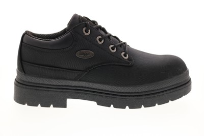 Lugz Drifter LO Ballistic MDRLT-001 Мужские черные парусиновые оксфорды Повседневная обувь 7.5