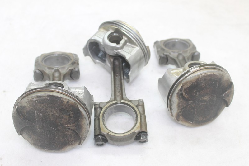 02-03 ZX12R PISTON PISTONS RODS ROD CONNECTING ENGINE MOTOR
