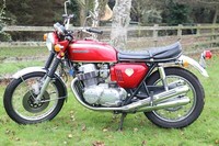 Honda CB750 CB 750 Sandcast 1969 Candy Ruby Red **STUNNING**