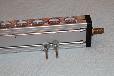 Airbrush 6 station manifold. Graftobian Air Rail Terry Hill Design.