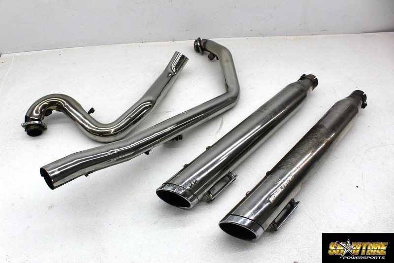 07-11 HARLEY-DAVIDSON STREET GLIDE FLHX BUB SEVEN EXHAUST MUFFLERS