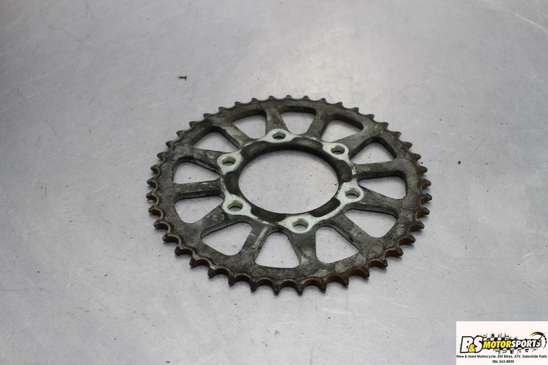 09-12 Kawasaki Ninja Zx6r Rear Back Sprocket 43T Zx6 r 2012