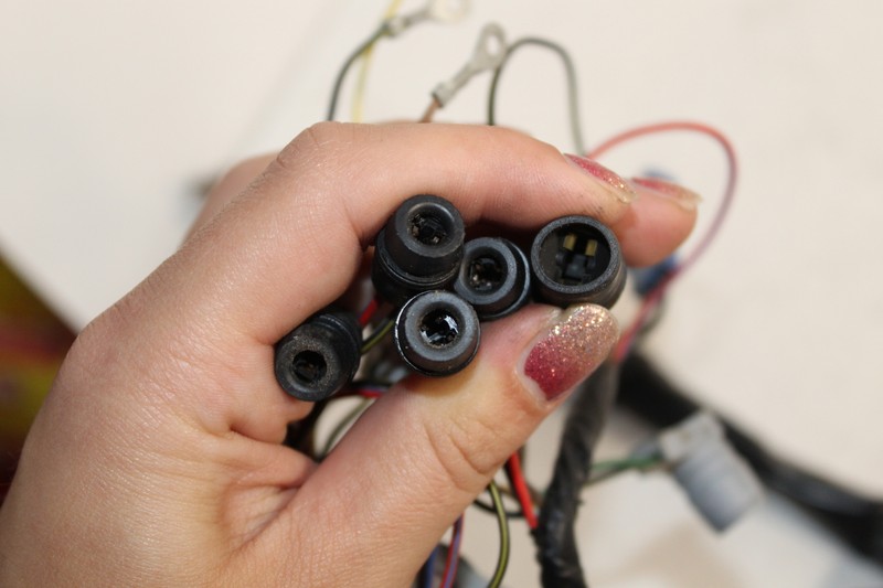 マイエミング　T-1000 KAWASAKI ZX900 ZX1000 GAUGE METER INDICATOR PILOT SUB WIRE