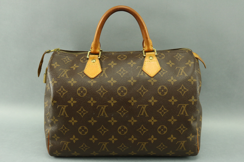 Louis Vuitton Ladies Brown Monogram Speedy 30 Tote Handbag -Free Shipping!