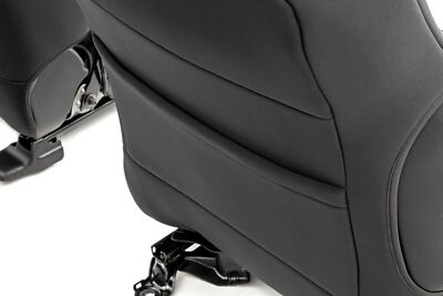 Rough Country Neoprene Seat Cover Set for 2005-2015 Toyota Tacoma - 91057