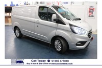 2019 - 19 - FORD TRANSIT CUSTOM 300 LIMITED 2.0TDCI 130PS SWB VAN (EURO 6)