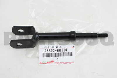 4880260110 Genuine Toyota LINK SUB-ASSY, STABILIZER 48802 4880260110 Genuine Toyota LINK SUB-ASSY, STABILIZER 48802