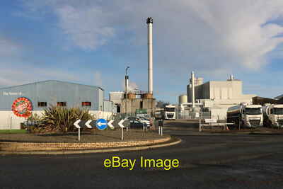 Photo 12x8 Stranraer Creamery Viewed from Lidl car park. c2021