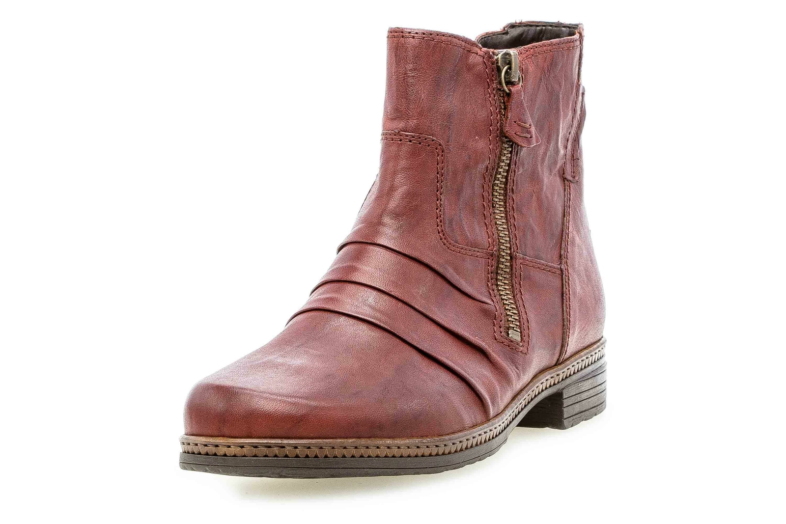 GABOR GABOR STIEFELETTEN CASUAL DAMENSCHUHE ÜBERGRÖSSEN ROT